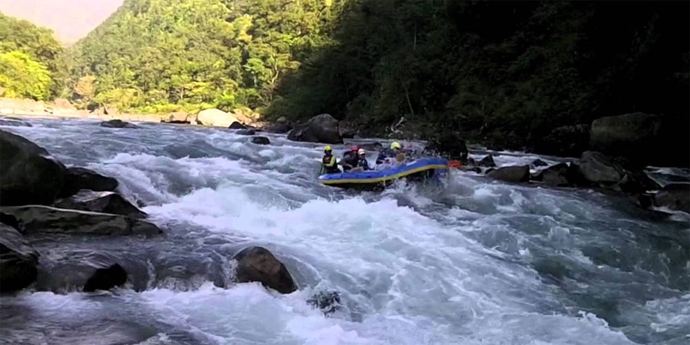 Bhotekoshi River Rafting